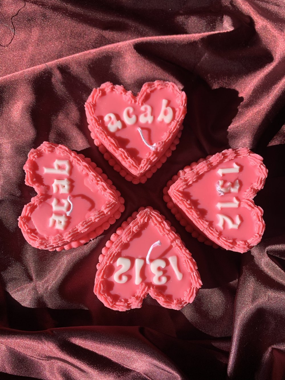 Vintage Heart Cake